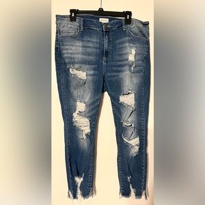 Ms Cello Women’s Distressed Jeans